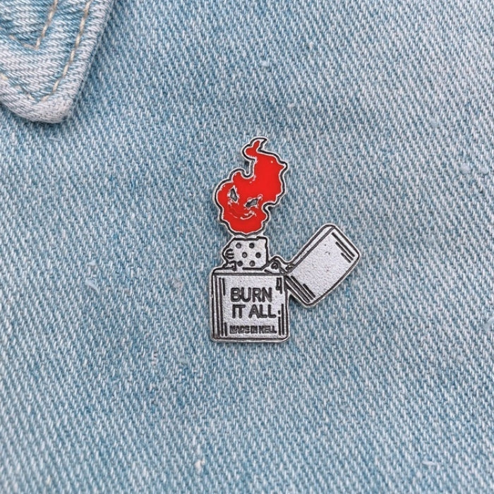 Pin Queima Tudo®