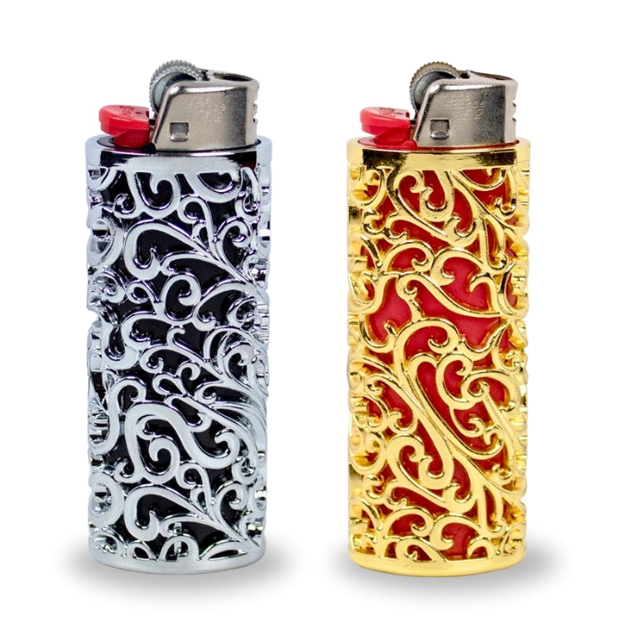 Capa para Isqueiro Flowers® em Metal