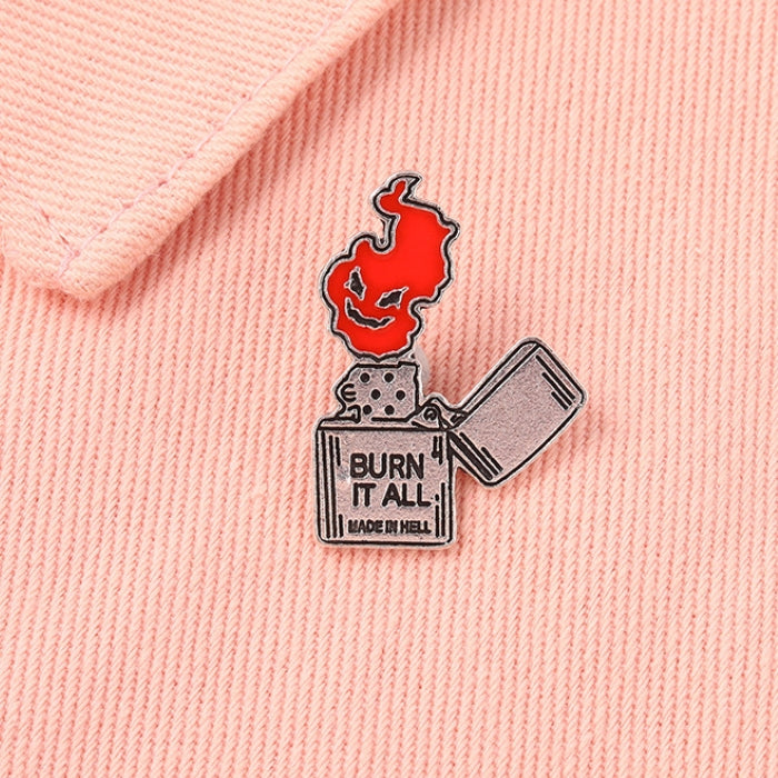 Pin Queima Tudo®