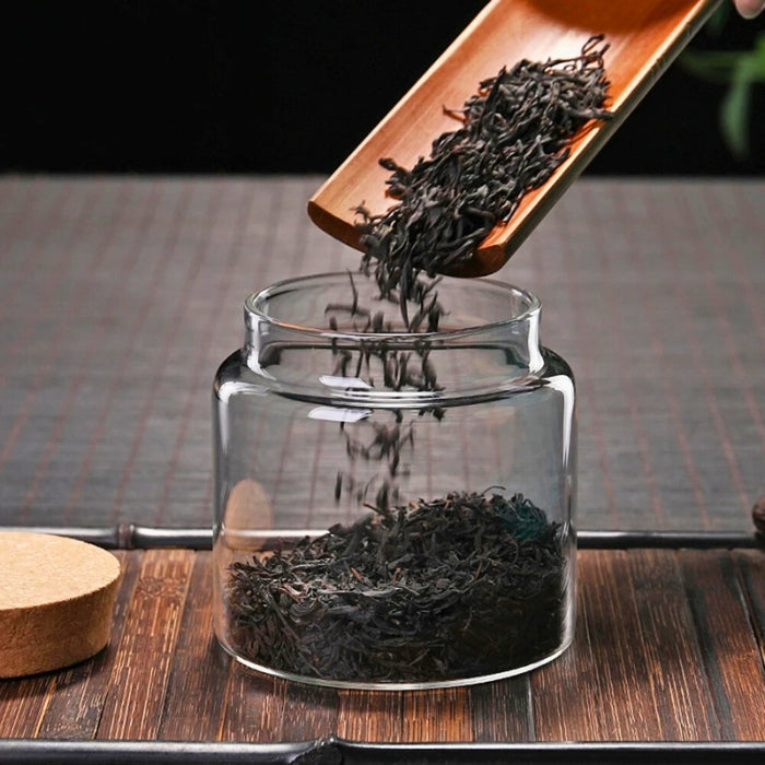 Vidro com Tampa de Bambu®